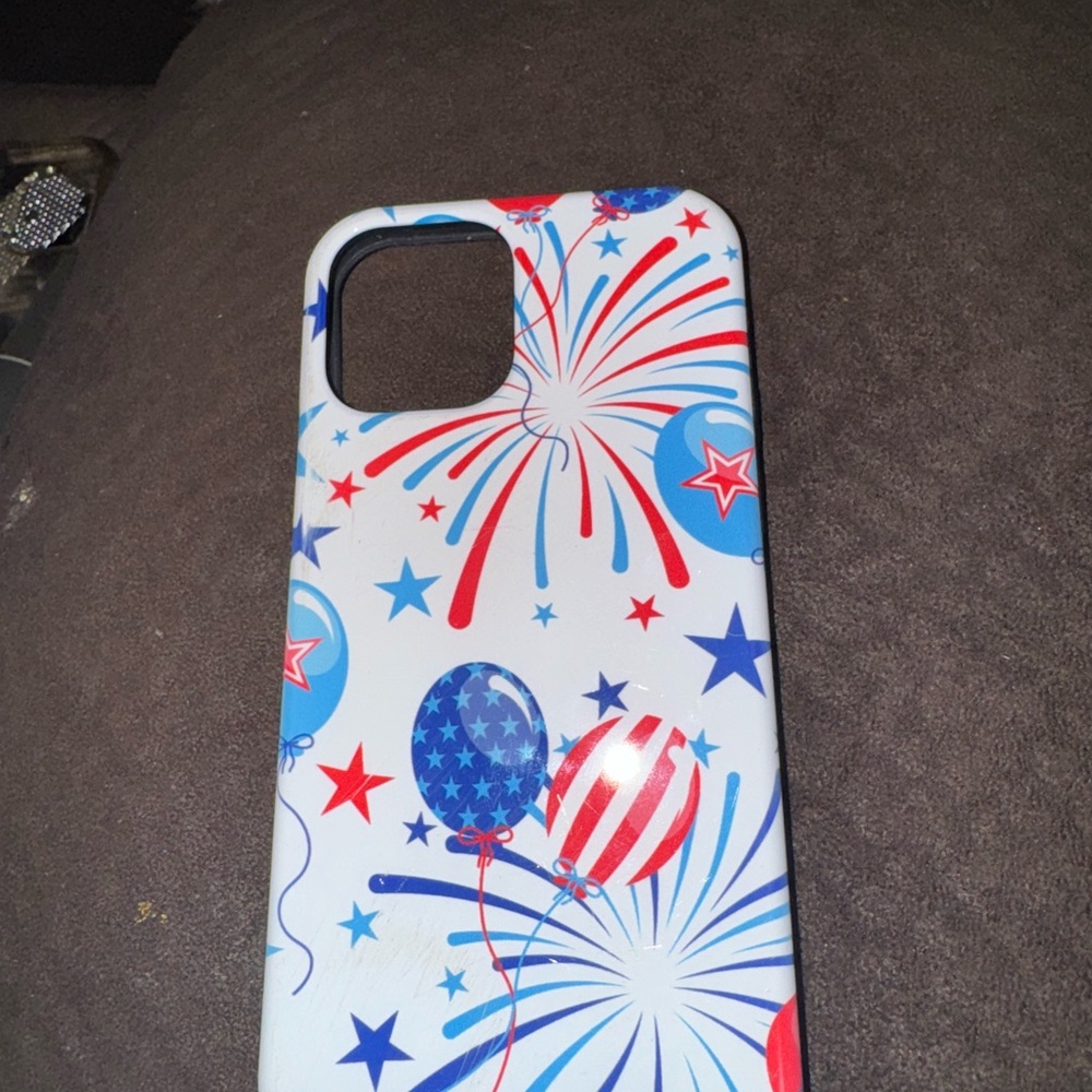 Patriotic Themed Phone Case - Red, White, and Blue